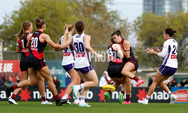 AFLW 2024 Round 01 - Essendon v Fremantle - A-53565777