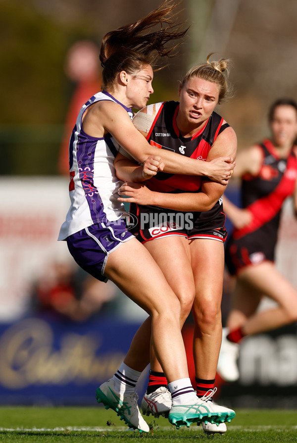 AFLW 2024 Round 01 - Essendon v Fremantle - A-53565851