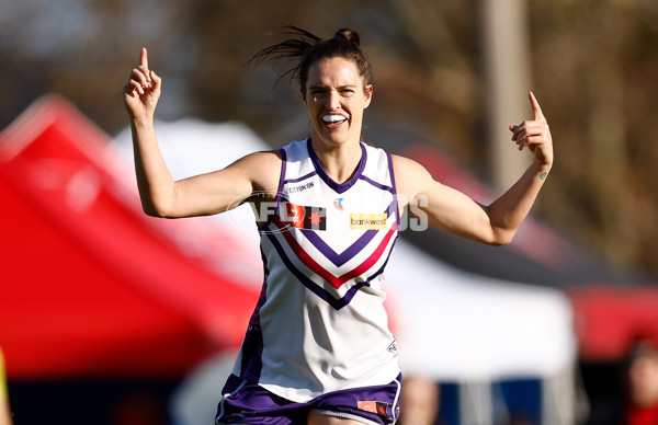 AFLW 2024 Round 01 - Essendon v Fremantle - A-53568595