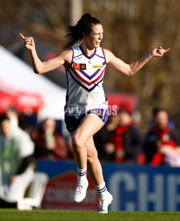 AFLW 2024 Round 01 - Essendon v Fremantle - A-53568598