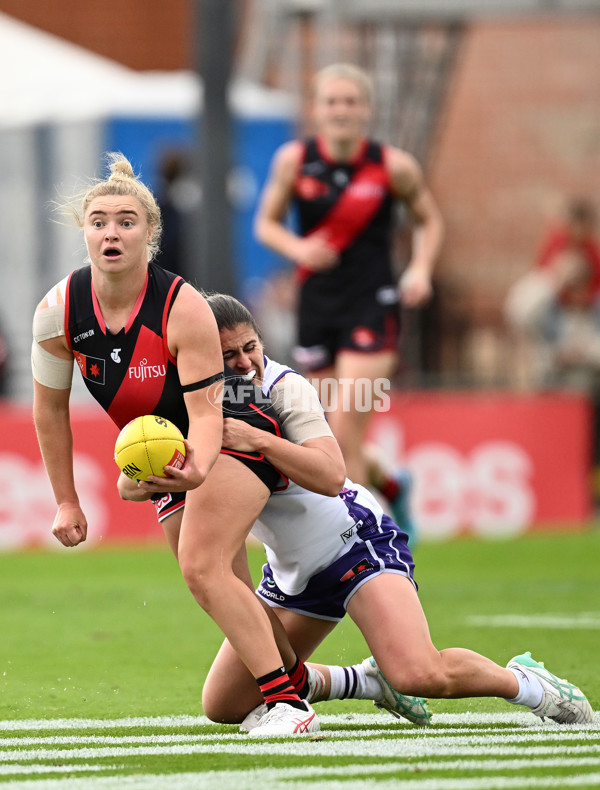 AFLW 2024 Round 01 - Essendon v Fremantle - A-53568603