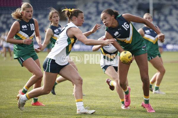 Marsh AFL National Futures Girls 2024 — Team Morrison v Team Prespakis - A-53568633