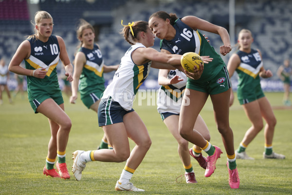 Marsh AFL National Futures Girls 2024 — Team Morrison v Team Prespakis - A-53568634