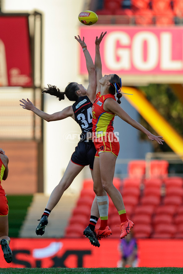 AFLW 2024 Round 01 - Gold Coast v St Kilda - A-53570570