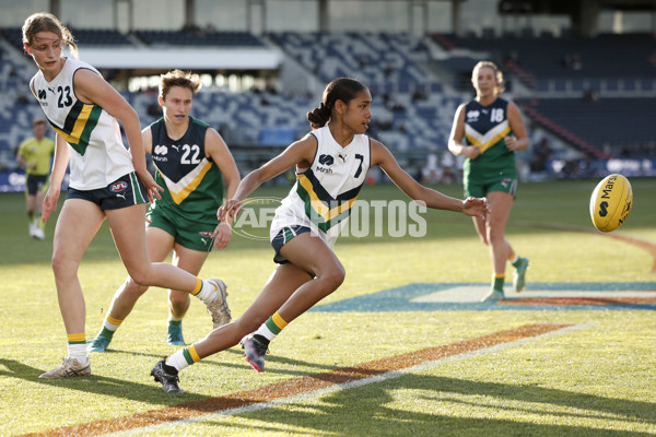 Marsh AFL National Futures Girls 2024 — Team Morrison v Team Prespakis - A-53570598