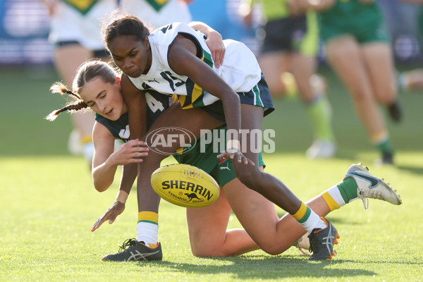 Marsh AFL National Futures Girls 2024 — Team Morrison v Team Prespakis - A-53571310