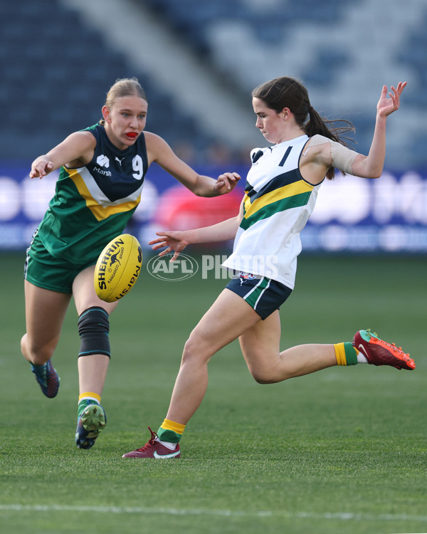 Marsh AFL National Futures Girls 2024 — Team Morrison v Team Prespakis - A-53571401