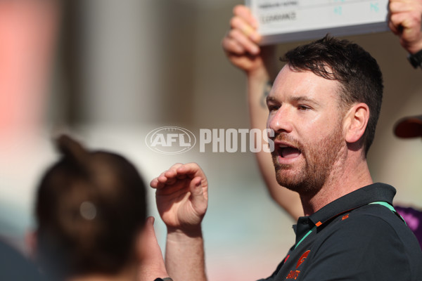 AFLW 2024 Round 01 - GWS v Western Bulldogs - A-53573351