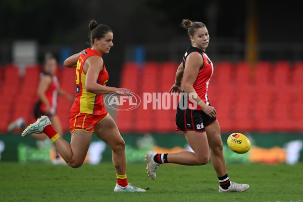 AFLW 2024 Round 01 - Gold Coast v St Kilda - A-53573756