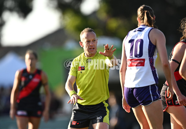 AFLW 2024 Round 01 - Essendon v Fremantle - A-53573791