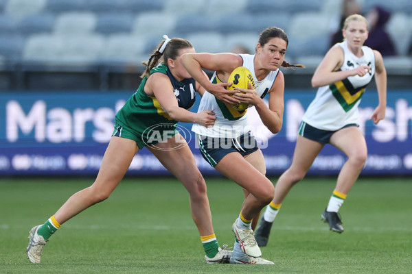 Marsh AFL National Futures Girls 2024 — Team Morrison v Team Prespakis - A-53573830