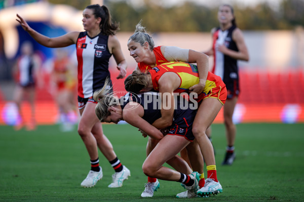 AFLW 2024 Round 01 - Gold Coast v St Kilda - A-53575365