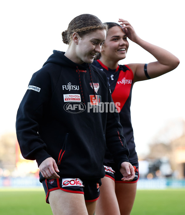 AFLW 2024 Round 01 - Essendon v Fremantle - A-53576106