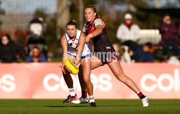 AFLW 2024 Round 01 - Essendon v Fremantle - A-53578826