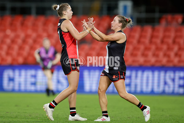 AFLW 2024 Round 01 - Gold Coast v St Kilda - A-53580633