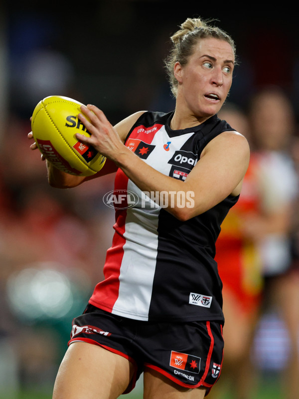 AFLW 2024 Round 01 - Gold Coast v St Kilda - A-53580933