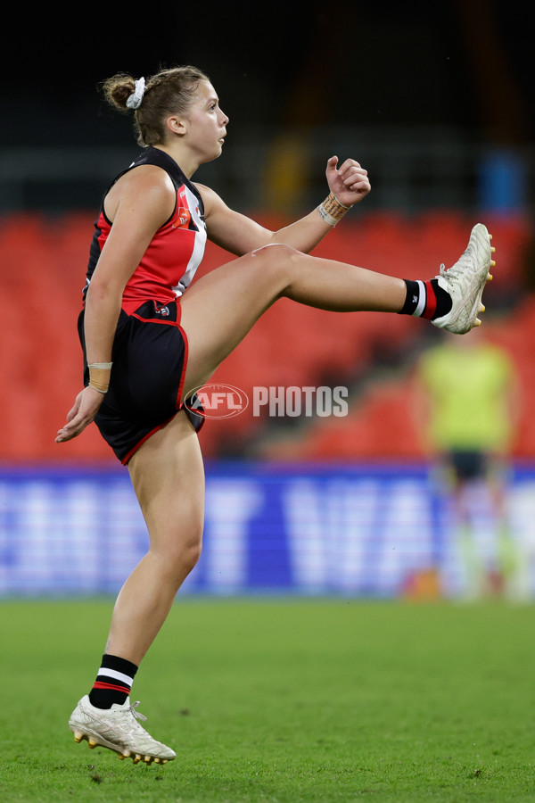 AFLW 2024 Round 01 - Gold Coast v St Kilda - A-53580935