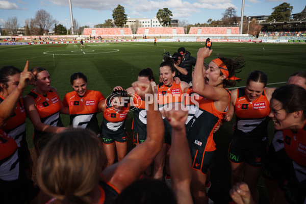 AFLW 2024 Round 01 - GWS v Western Bulldogs - A-53583168