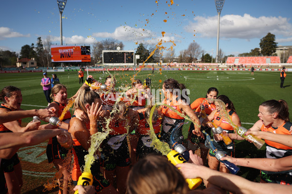 AFLW 2024 Round 01 - GWS v Western Bulldogs - A-53583169