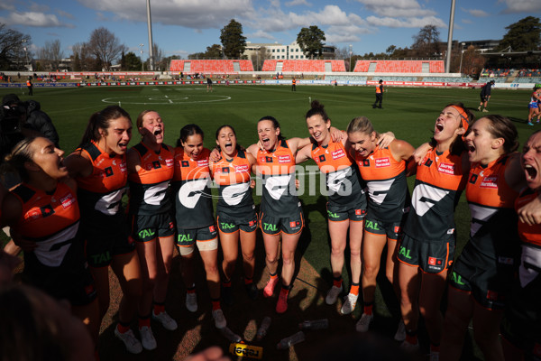 AFLW 2024 Round 01 - GWS v Western Bulldogs - A-53583374