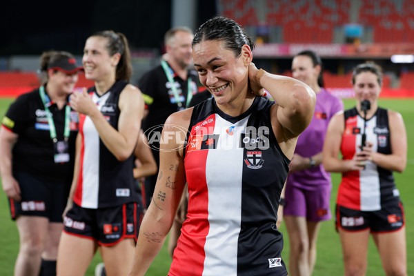 AFLW 2024 Round 01 - Gold Coast v St Kilda - A-53583378