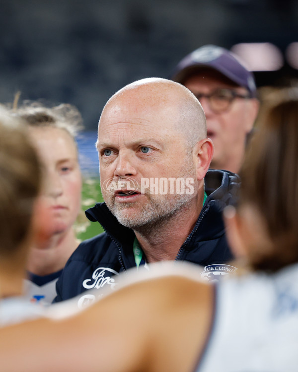 AFLW 2024 Round 01 - Geelong v Melbourne - A-53585633