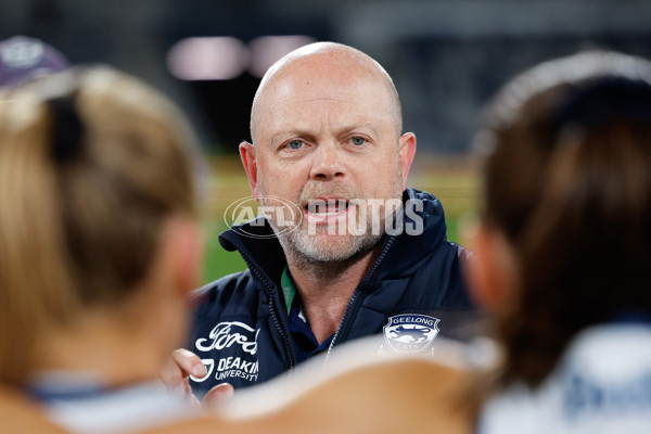 AFLW 2024 Round 01 - Geelong v Melbourne - A-53585638