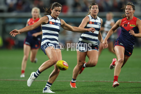 AFLW 2024 Round 01 - Geelong v Melbourne - A-53586159