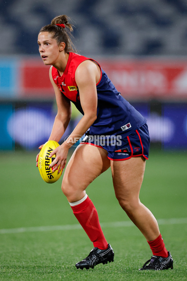 AFLW 2024 Round 01 - Geelong v Melbourne - A-53586256