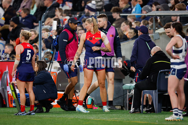 AFLW 2024 Round 01 - Geelong v Melbourne - A-53588571