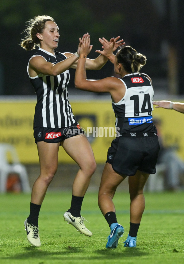 AFLW 2024 Round 01 - Port Adelaide v Adelaide - A-53590941