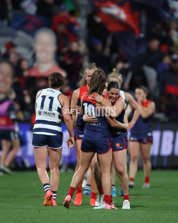 AFLW 2024 Round 01 - Geelong v Melbourne - A-53593360