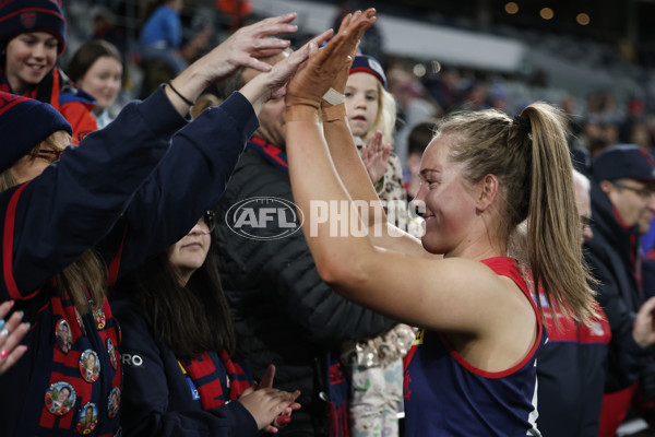 AFLW 2024 Round 01 - Geelong v Melbourne - A-53593374