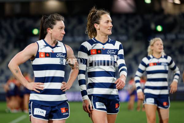 AFLW 2024 Round 01 - Geelong v Melbourne - A-53593389