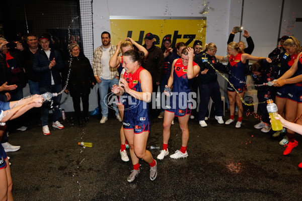 AFLW 2024 Round 01 - Geelong v Melbourne - A-53593401