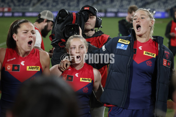 AFLW 2024 Round 01 - Geelong v Melbourne - A-53594358