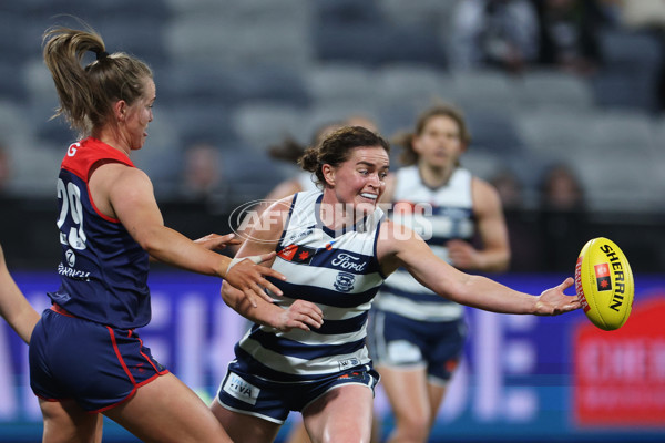 AFLW 2024 Round 01 - Geelong v Melbourne - A-53599707