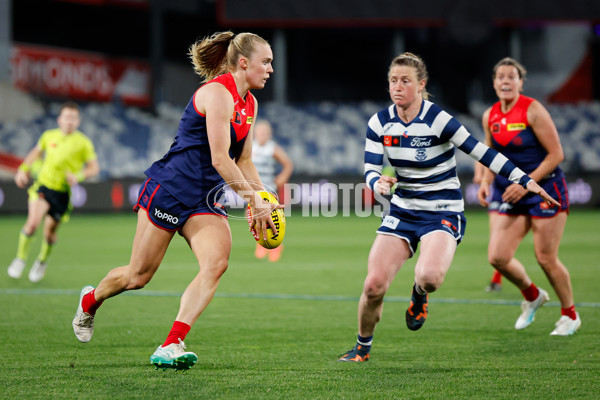 AFLW 2024 Round 01 - Geelong v Melbourne - A-53599767