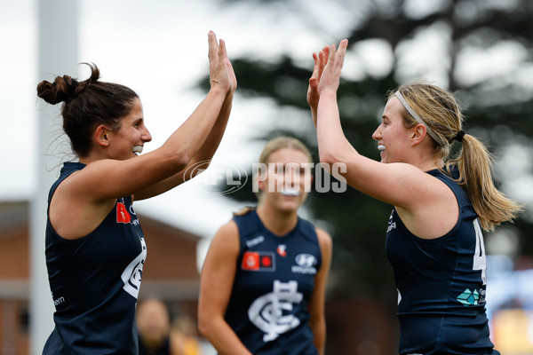 AFLW 2024 Round 01 - Hawthorn v Carlton - A-53606970