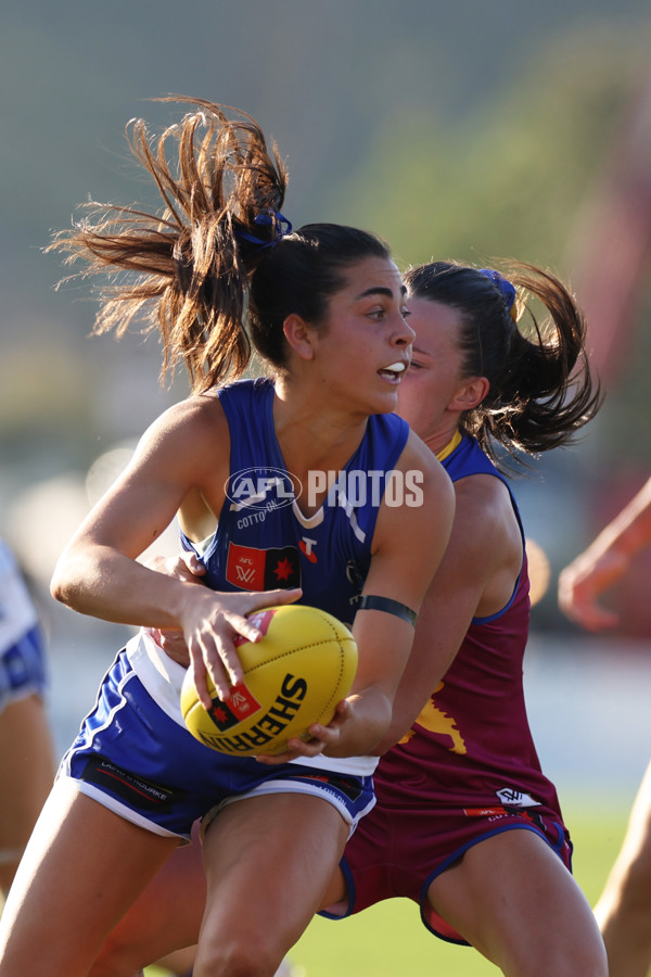 AFLW 2024 Round 01 - Brisbane v North Melbourne - A-53614333