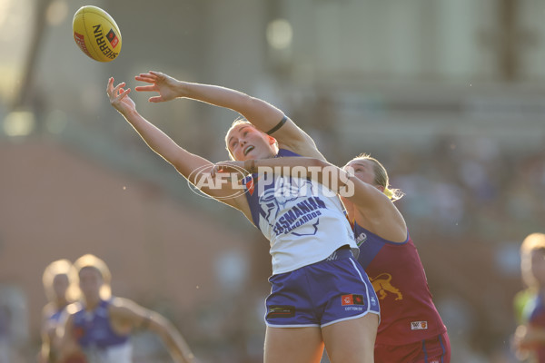 AFLW 2024 Round 01 - Brisbane v North Melbourne - A-53614822