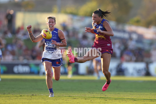 AFLW 2024 Round 01 - Brisbane v North Melbourne - A-53616888