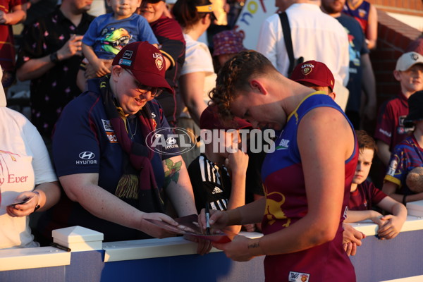 AFLW 2024 Round 01 - Brisbane v North Melbourne - A-53616892