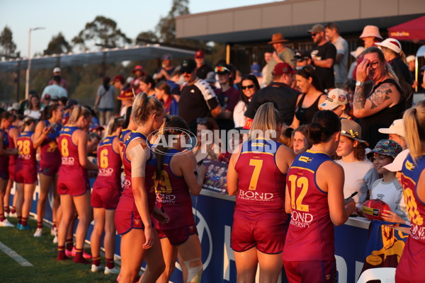 AFLW 2024 Round 01 - Brisbane v North Melbourne - A-53616895