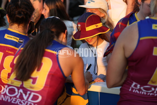 AFLW 2024 Round 01 - Brisbane v North Melbourne - A-53616896