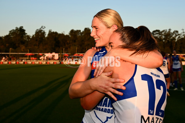 AFLW 2024 Round 01 - Brisbane v North Melbourne - A-53618128