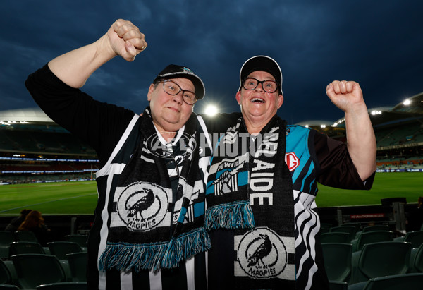 AFL 2024 Second Qualifying Final - Port Adelaide v Geelong - A-53689121