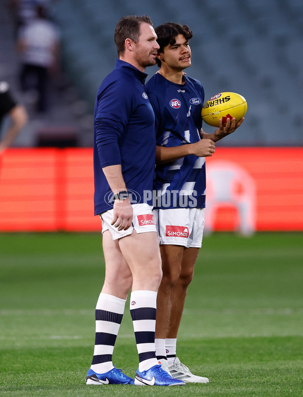 AFL 2024 Second Qualifying Final - Port Adelaide v Geelong - A-53691196