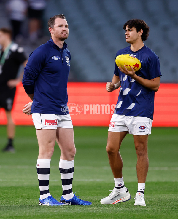 AFL 2024 Second Qualifying Final - Port Adelaide v Geelong - A-53691201