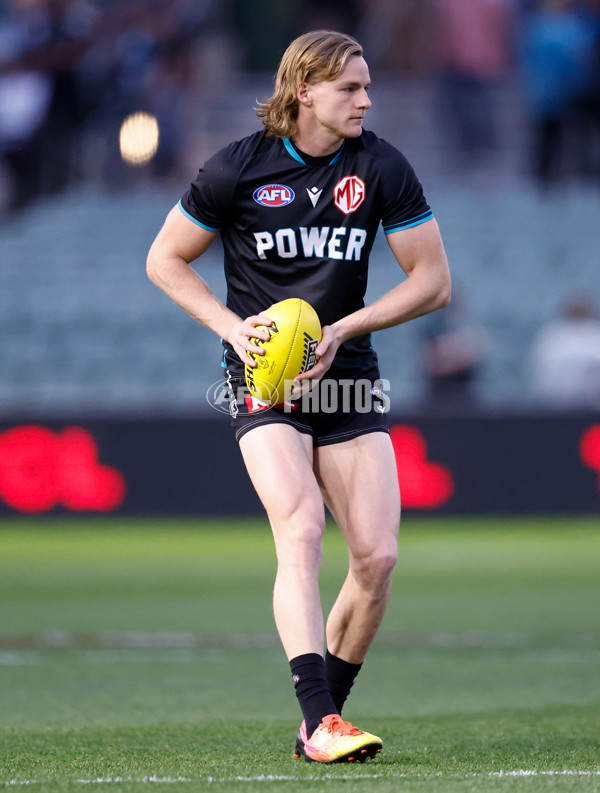 AFL 2024 Second Qualifying Final - Port Adelaide v Geelong - A-53691211